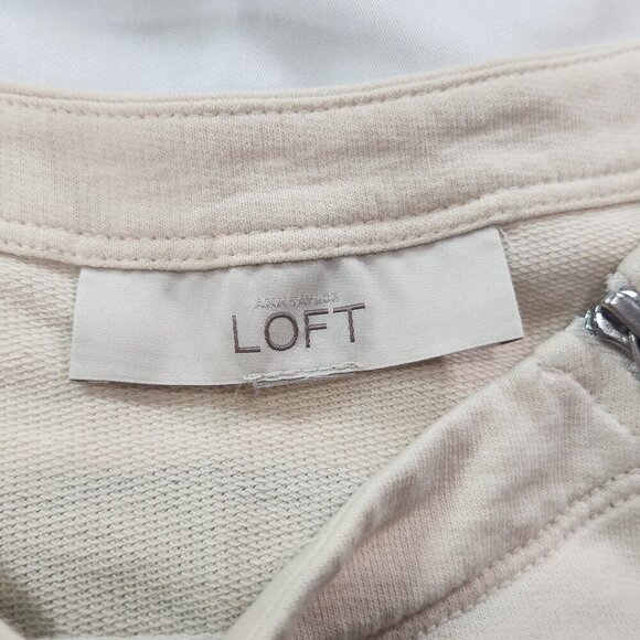 LOFT Lounge Small Striped Woven Tunic Blouse Long Sleeve Shirt
Lot I - Picture 4 of 6